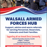 Walsall Council launches new Armed Forces Hub to support the armed forces community
