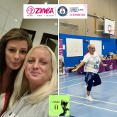 Helen from Zumba with H Walsall takes on a 24-hour Zumba challenge for a Guinness World Record and two special charities