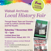 Walsall Archives Local History Fair 