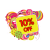 10% OFF Print & Embroidery 