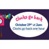When do the clocks to back and why?