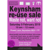 Waste not, Want not re-use sale in Keynsham
