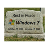 Goodbye Microsoft Windows 7