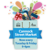 Cannock’s Tuesday street market to return