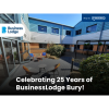 Celebrating 25 Years of BusinessLodge Bury!