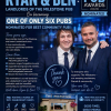 Landlords Ryan & Ben nominated as one of only 6 pubs for Best Community Pub in the Great British Pub Awards 