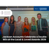 Jackson Accounts Celebrate a Double Win at the Local & Loved Awards 2026