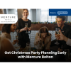 Get Christmas Party Planning Early with Mercure Bolton