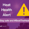 Warm weather advice for Walsall residents