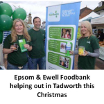 Epsom & Ewell Foodbank reaches out to Tadworth this Christmas @truselltrust
