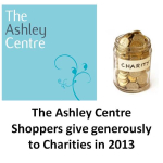 Shoppers gave generously to charities at The Ashley Centre Epsom in 2013 @ashley_centre