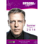 Epsom Playhouse Summer 2014 brochure now out @epsomplayhouse 