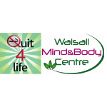 How can Walsall MindandBody Centres Quit4life service help local smokers?