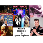 Great Choice of Music This September @EpsomPlayhouse #supportyourlocaltheatre