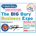 BIG thanks to everyone who attended October's BIG Bury Business Expo 2015!