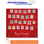 Aldridge Premier Tuition Advent Calendar Prize Give Away