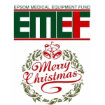 Christmas News letter  from Epsom Medical Equipment Fund AND they raised £3175 carol singing @Ashley_centre
