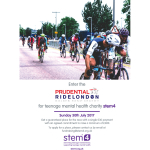 Enter the Prudential Ride London event with stem4