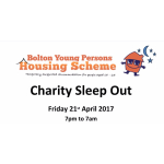 Get involved with the BYPHS charity sleep out! 
