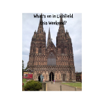 What’s on in Lichfield this Weekend 9th – 11th June?