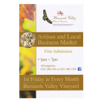 Buzzards Valley brings Local Business and Artisans together