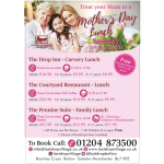 Come and join The Last Drop Village Hotel and Spa for their Mother’s Day Lunch