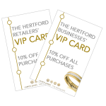 The Lance James Hertford VIP card