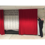 WW1 Mural Unveiled at The Ashley Centre #Epsom @Ashley_Centre