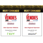Coinadrink have been highly commended by The Vendies!