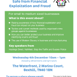 Are you concerned about keeping your business safe from financial exploitation and fraud?