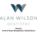Job Vacancy for Receptionist / #DentalNurse at Alan Wilson Dentistry #Epsom 