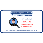 We Are Hiring – Digital Marketing Assistant
