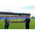 Salop Leisure extends stand sponsorship at Shrewsbury Town 