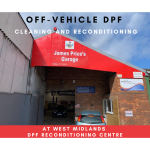 Off Vehicle DPF Cleaning and Reconditioning now available at James Price’s Garage