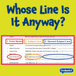 Marketing Tip  – Second Subject Line – Whose Line Is It?