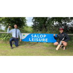 Salop Leisure adds its support to regenerating cricket club 