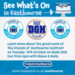 The Friends of Eastbourne Seafront talks to Shaun Crowhurst at Radio DGH