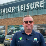 Andy still enjoying work at family-friendly Salop Leisure after 30 years