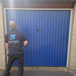 UPVC Spraying for Garage Doors 