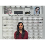 Huge Congratulations to Claudia at Webster Opticians & Sunglasses Lounge