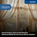 Sweet Dreams Start at the Window, Bedroom Blinds by Harmony Blinds of Bolton