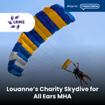 Louanne’s Charity Skydive for All Ears MHA