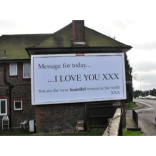 I love you xxx – mystery board on the A217 – was it you?