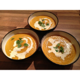 A Lowestoft Winter Warming Sweet Veg and Coriander Soup