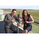 Local teacher pops the question in the Royal Box at Epsom Downs.