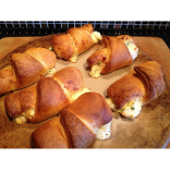A Lowestoft Recipe - Cheesy Chicken Croissants