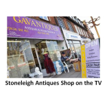 Antique shop Gavantiques in Stoneleigh Epsom on the TV this Monday 