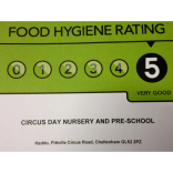 5 Stars for Circus Day Nursery