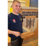 Shrewsbury College student battles it out to be named best bricklayer in the country