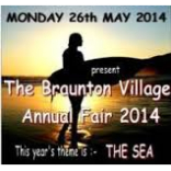 Braunton Fair's New Initiative!  Late Bank Holiday Monday - May 26th 2014